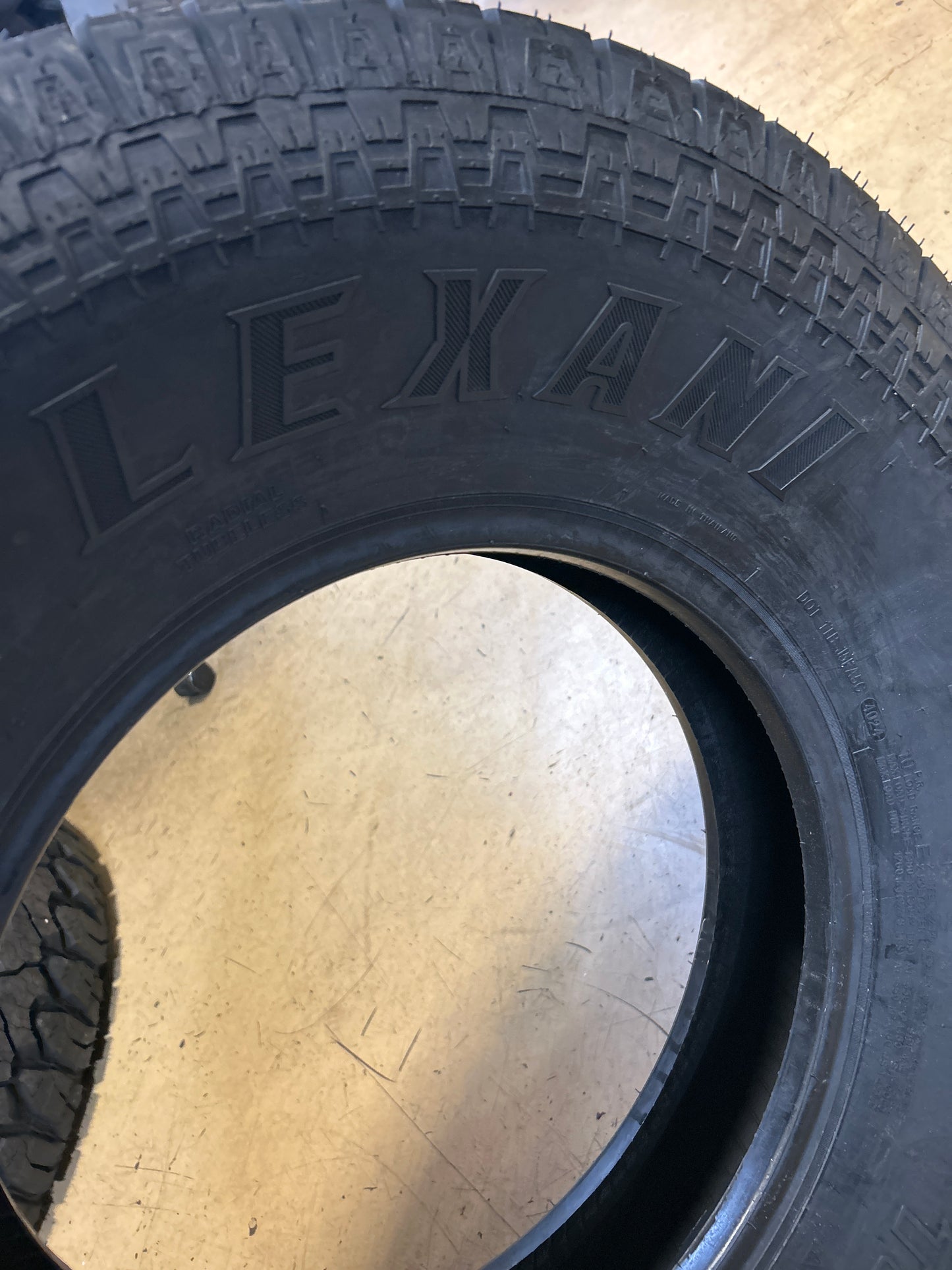 LEXANI TERRAIN BEAST AT LT235 85 16 120/116Q 10PLY ALL WEATHER TIRE LXSTAT1685020