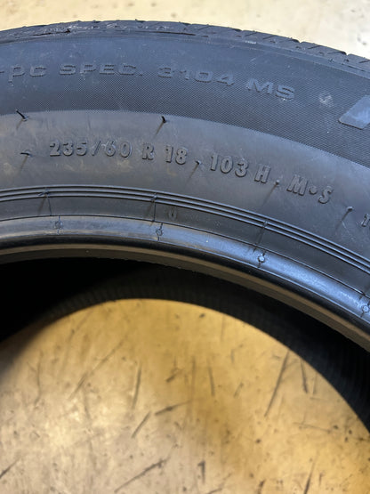 CONTINENTAL PROCONTACT TX BSW P 235 60 18 103H ALL SEASON TIRE 15572220000