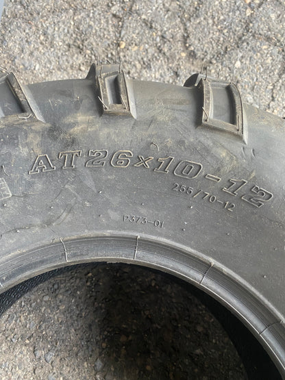 NOS WANDA P373 AT 26 10 12 52F 6PLY UTV/ATV TIRE 10258
