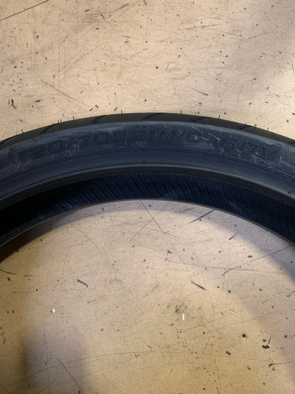 SHINKO LONG HAUL SR999 HD BSW  120 70 21 68V FRONT MOTORCYCLE TIRE 874902