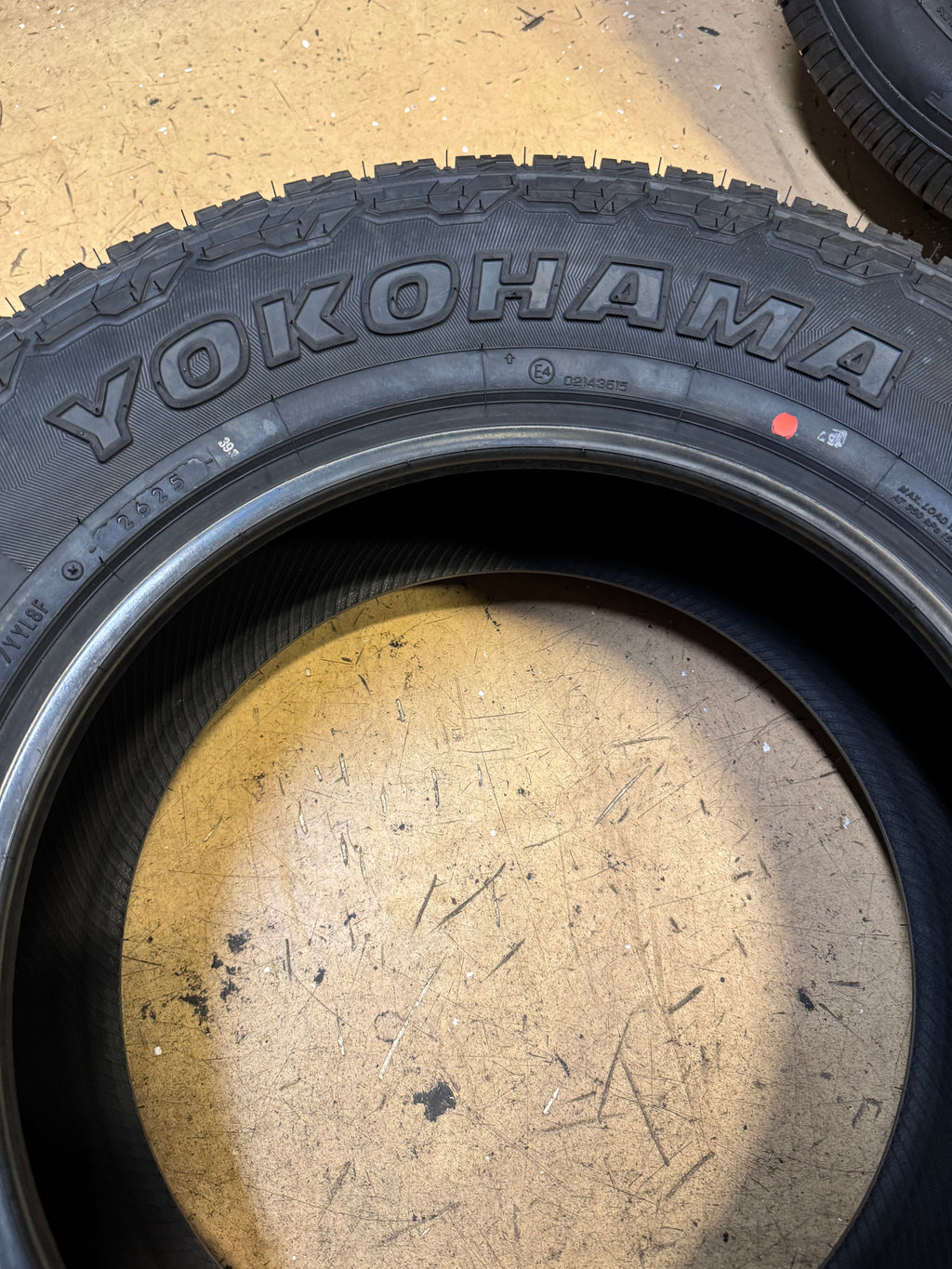 YOKOHAMA GEOLANDAR A/T4 G018 BSW P 265 65 17 112T ALL TERRAIN TIRE 110101907