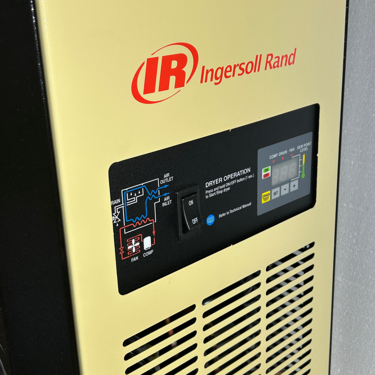 INGERSOLL RAND DA170INA100 REFRIGERATED AIR DRYER 47714005001