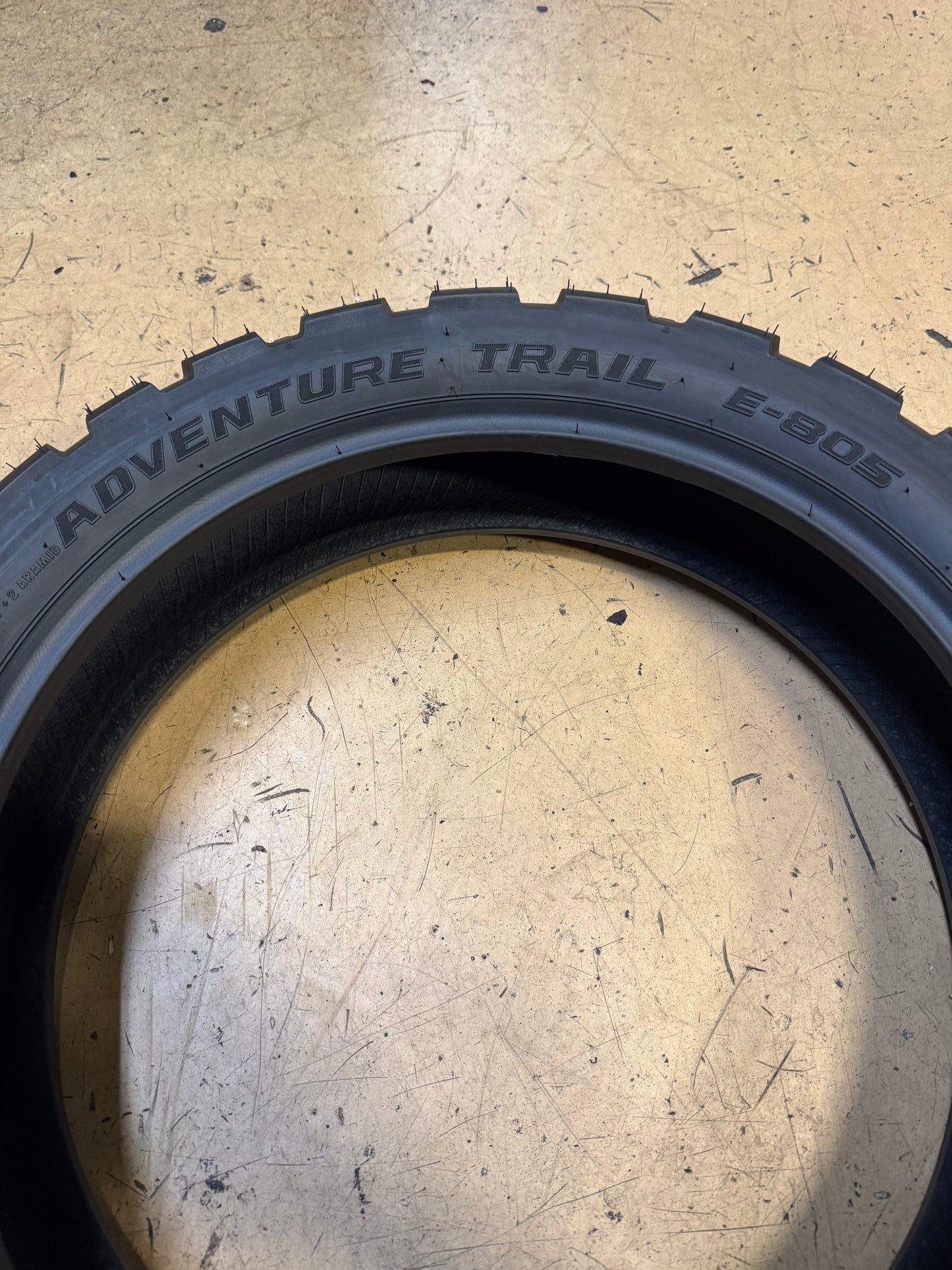 SHINKO ADVENTURE TRAIL E-805 BSW 150 70 17 69R REAR MOTORCYCLE TIRE 4454560