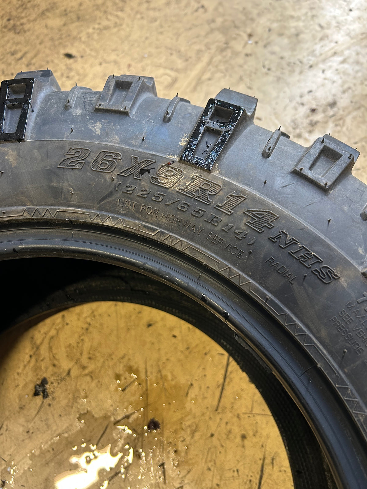 NOS PRO ARMOR DUAL-THREAT BSW 26 9 14 77F 10PLY ATV/UTV TIRE T260914DT