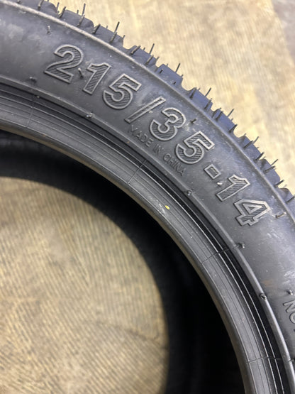 ROADGUIDER GF02 BSW 215 35 14 4PLY GOLF TIRE 14042
