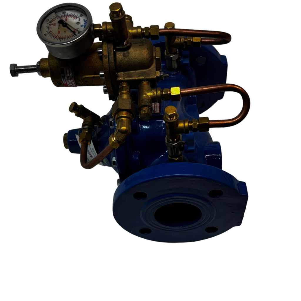 ARMAS PRESSURE REDUCING VALVE PN25 PR B P METAL PILOT 77 SERIES 2”-8”