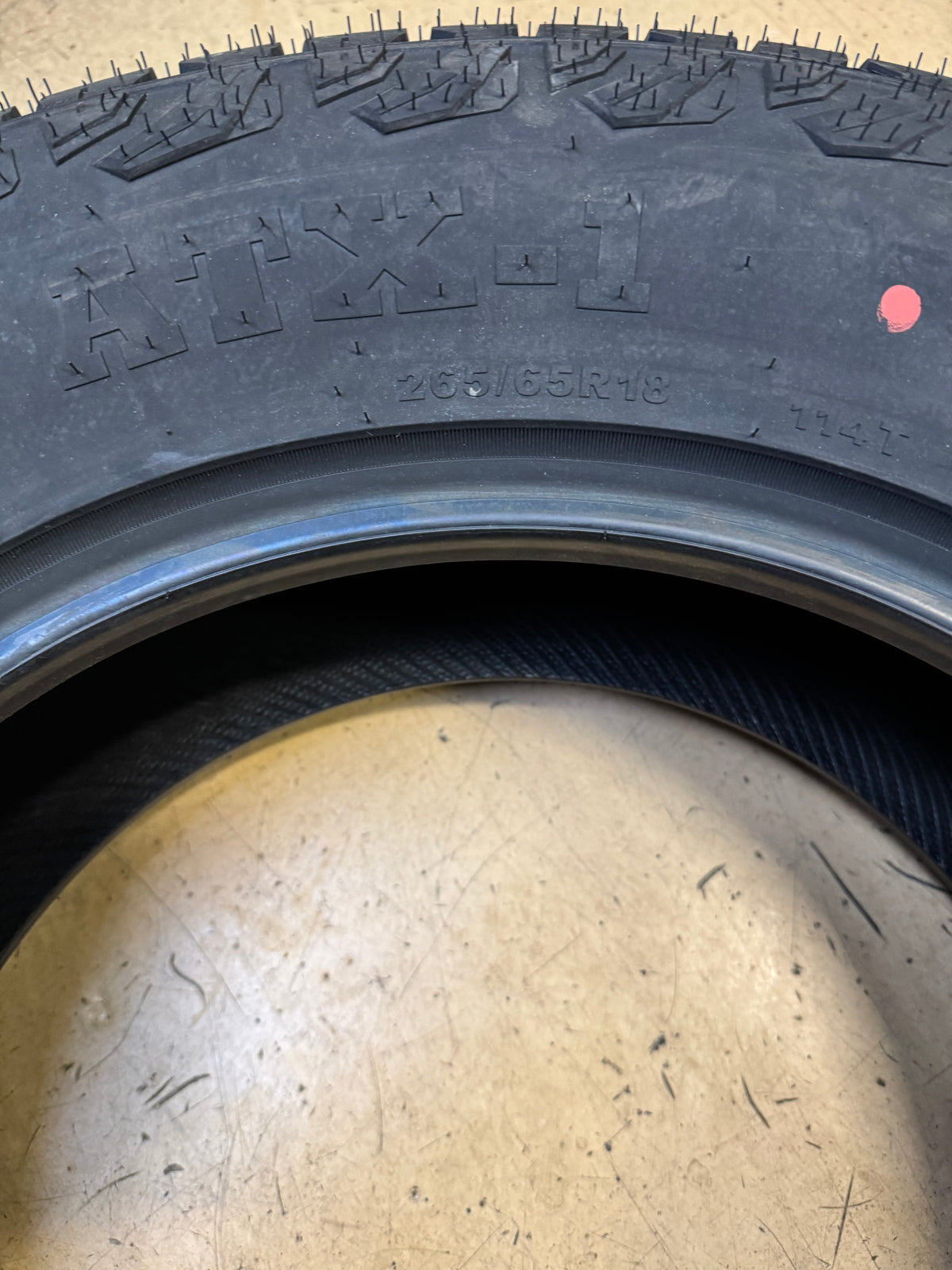 SUPERMAX ATX-1 BSW P 265 65 18 114T ALL TERRAIN TIRE 1801ATSX