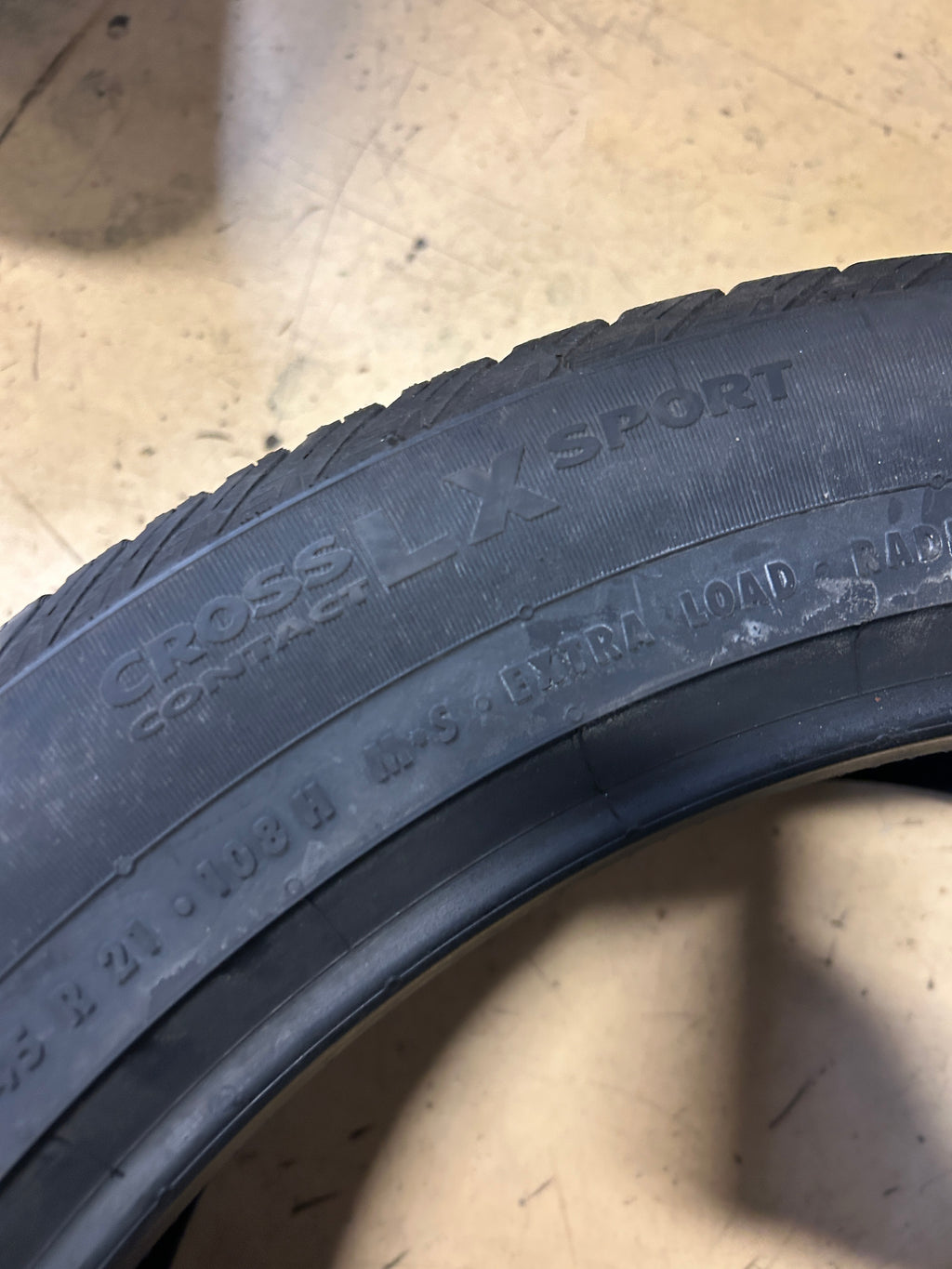 CONTINENTAL CROSSCONTACT LX SPORT (A0) P 265 45 21 108H XL TIRE 03591160000