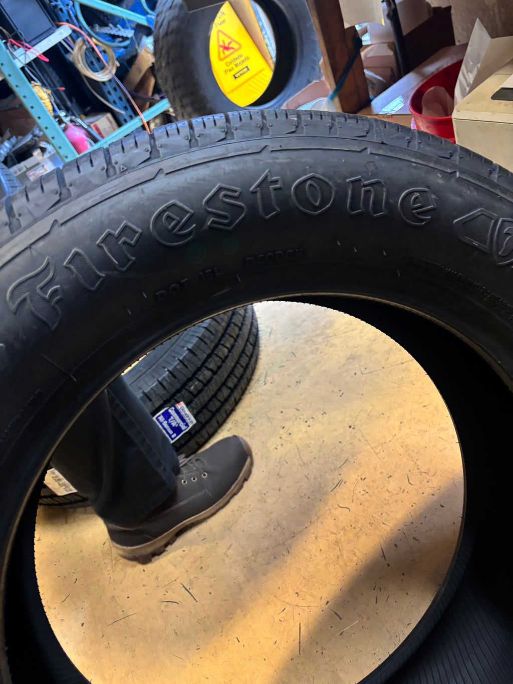 4 FIRESTONE DESTINATION LE3 BSW BSW P 235 60 18 103H ALL SEASON TIRE 005380