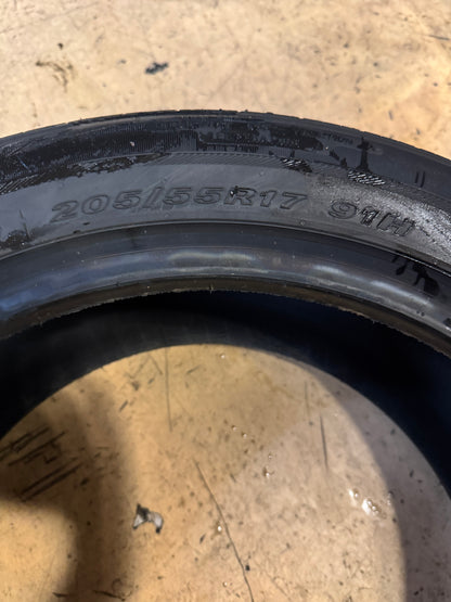 4 NEXEN NPRIZ AH8 BSW P 205 55 17 91H ALL SEASON TIRE 16094NXK