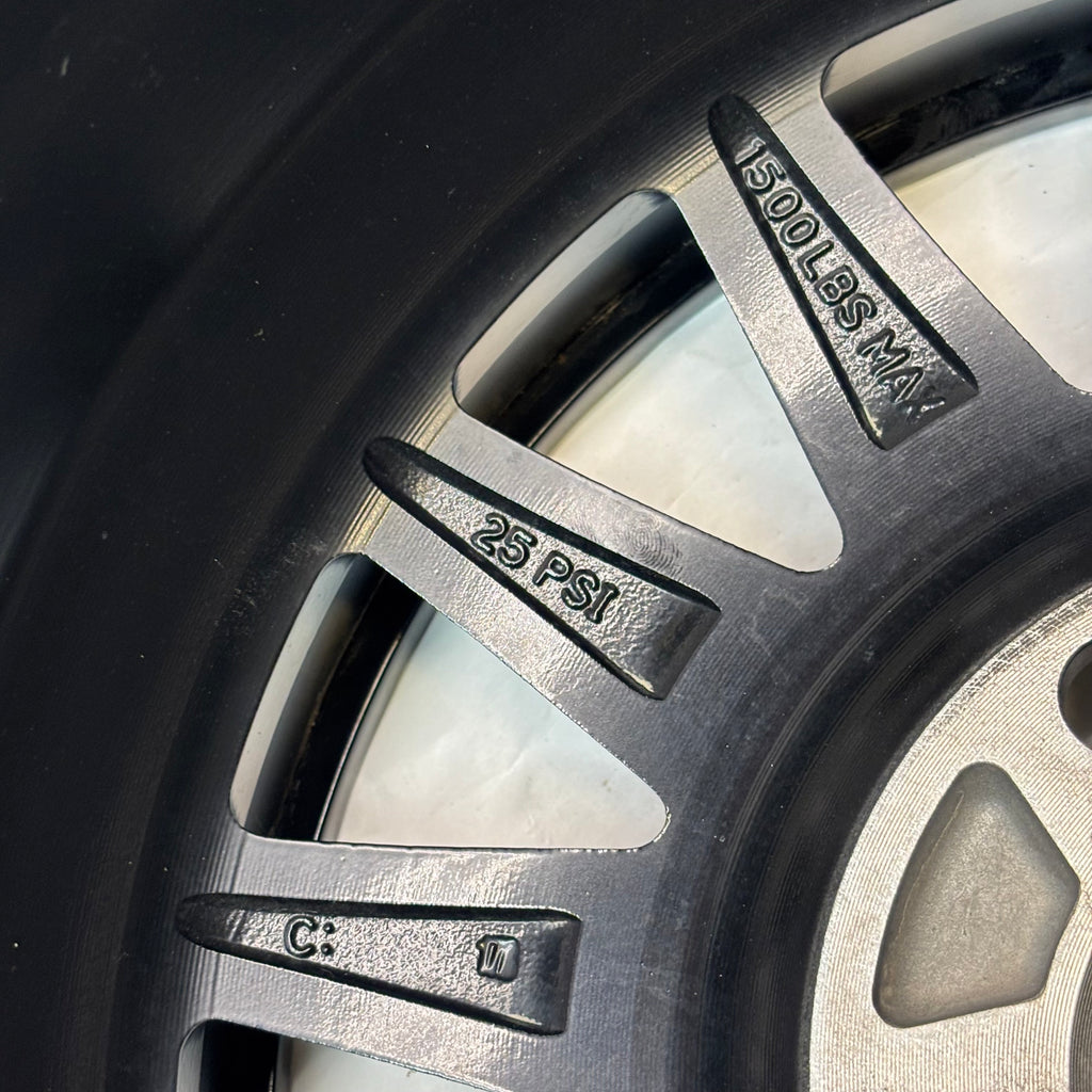 SYSTEM 3 BEADLOCK BLACK/GUNMETAL GREY WHEEL 15X6.5 ET+38 5X115 TD040B