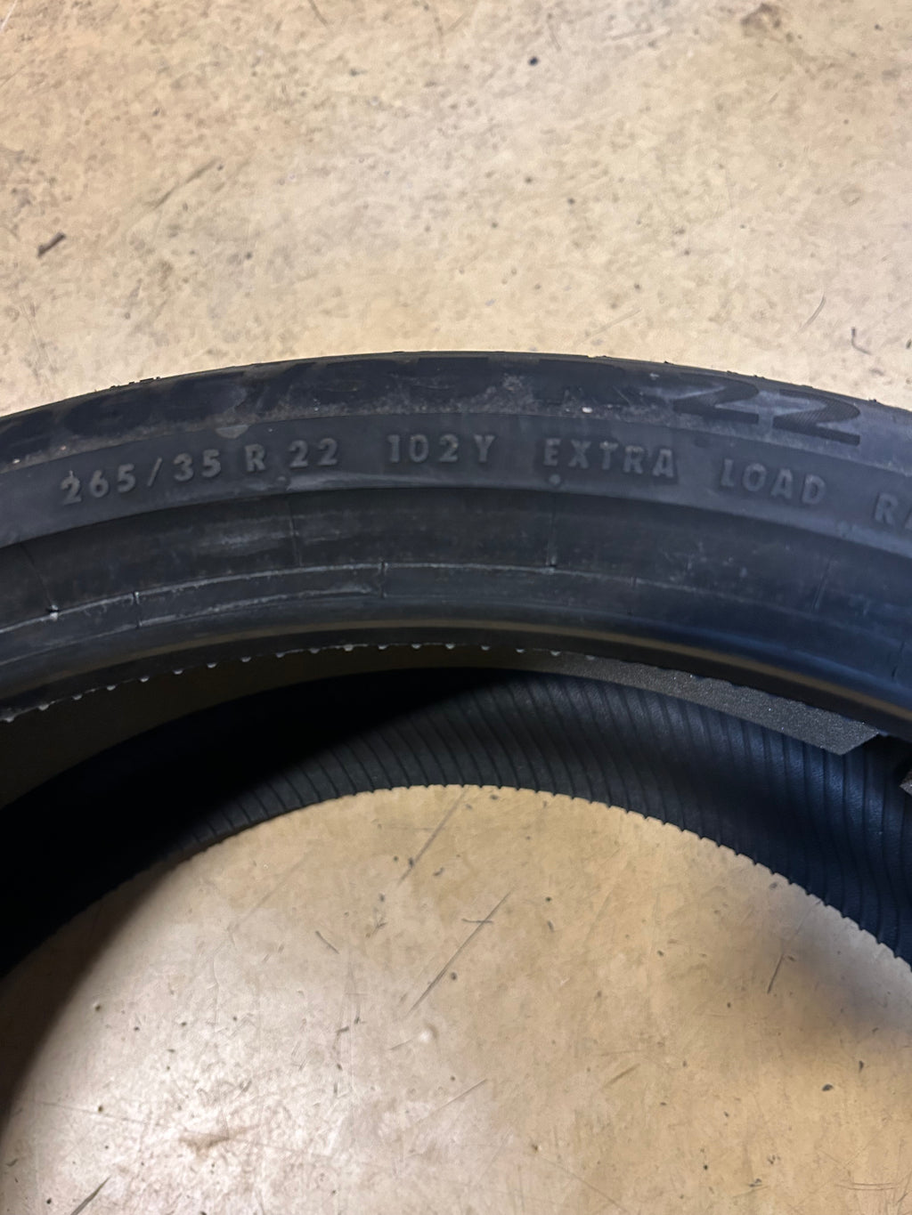 2 CONTINENTAL SPORTCONTACT 6 BSW P 265 35 22 102Y XL UHP TIRE 03116000000