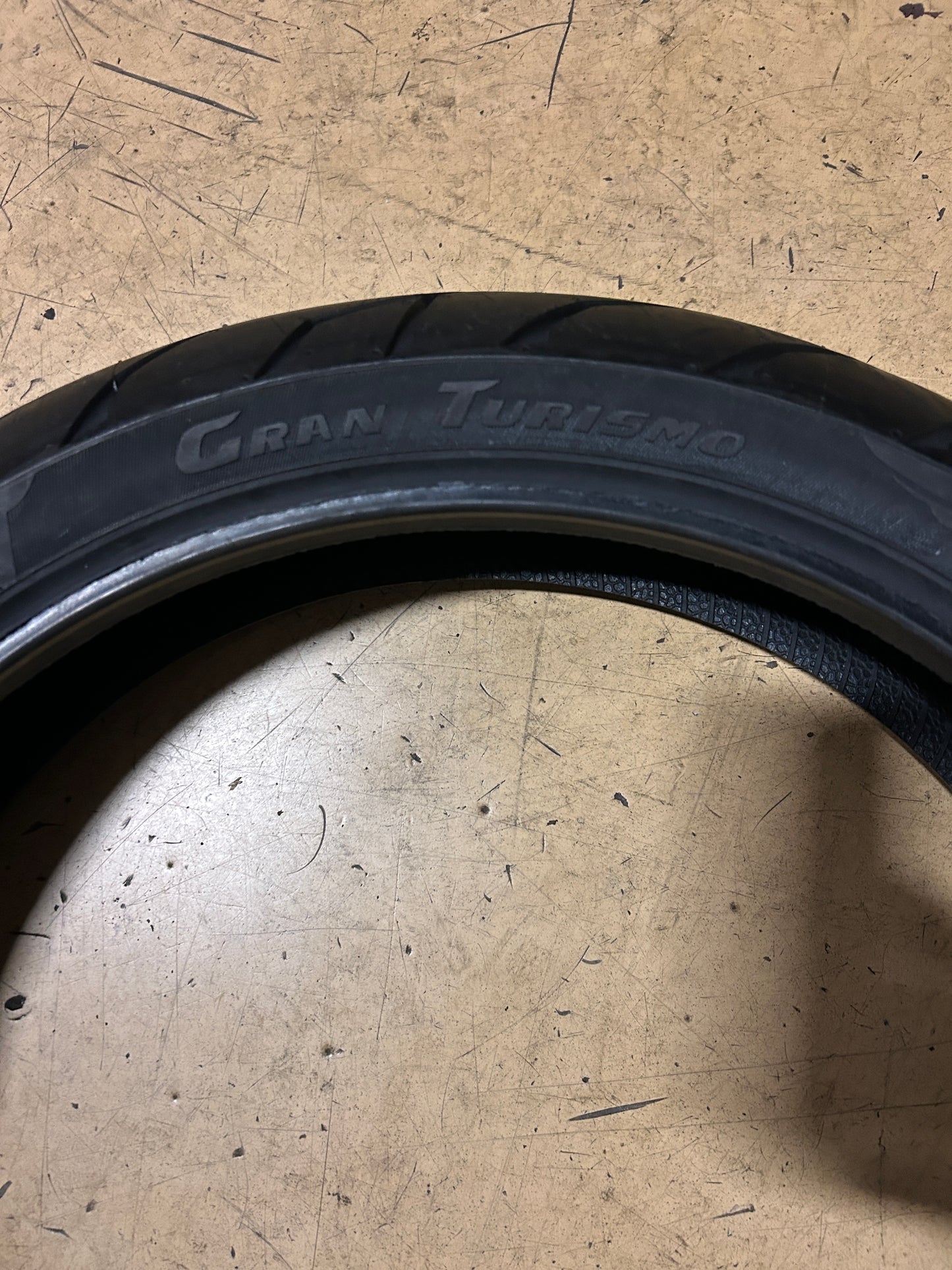 PIRELLI GRAN TURISMO ANGEL GT BSW 120 70 17 58W FRONT MOTORCYCLE TIRE 2497200