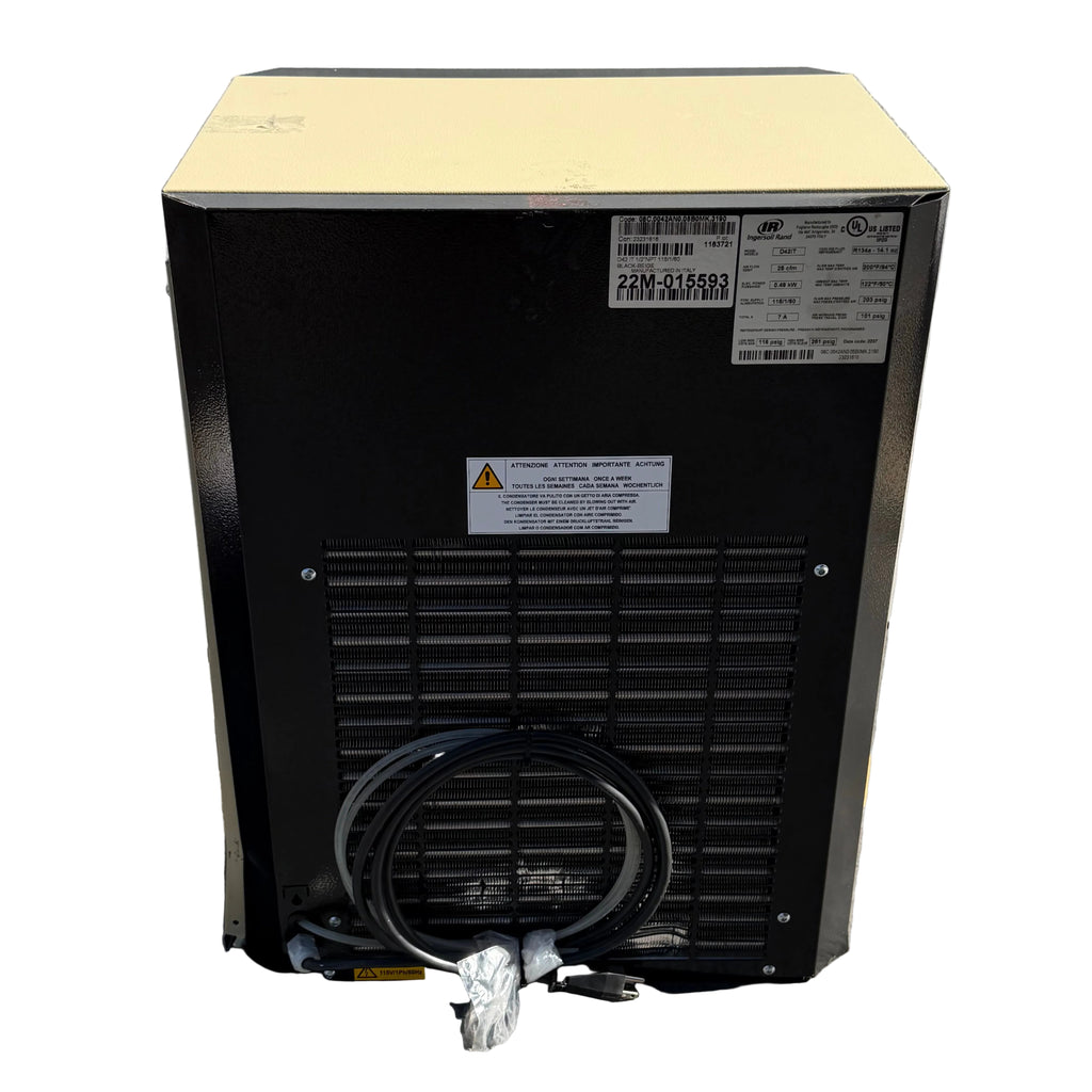 INGERSOLL RAND D42IT 23231616 NON-CYCLING HIGH TEMPERATURE REFRIGERATED AIR DRYER 24 CFM 1-PHASE 115V