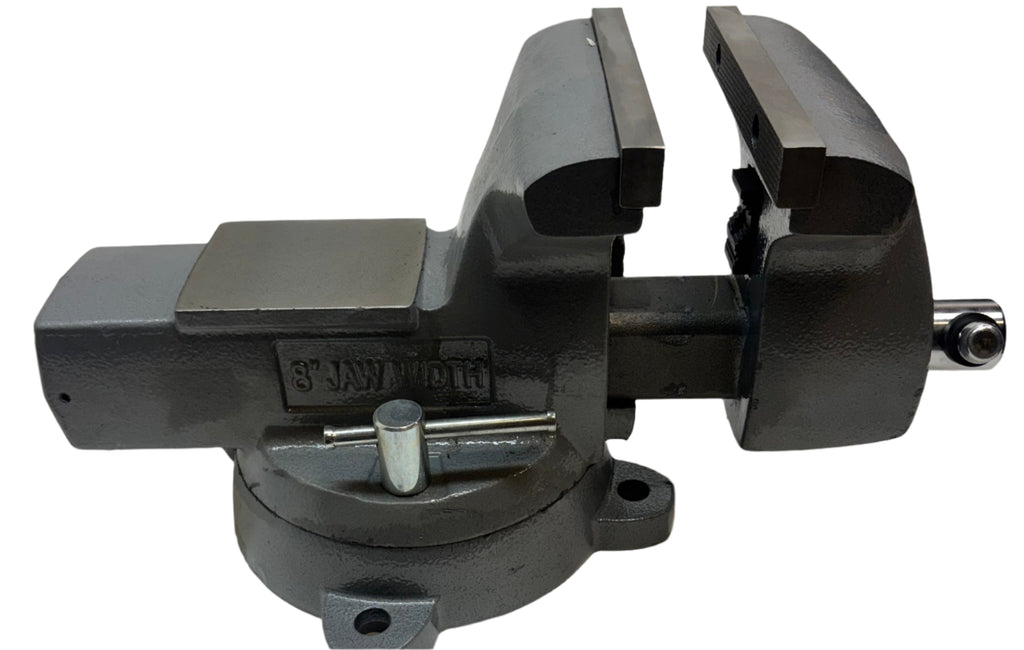 WILTON MECHANICS VISE 8” JAW WITH SWIVEL BASE 21800