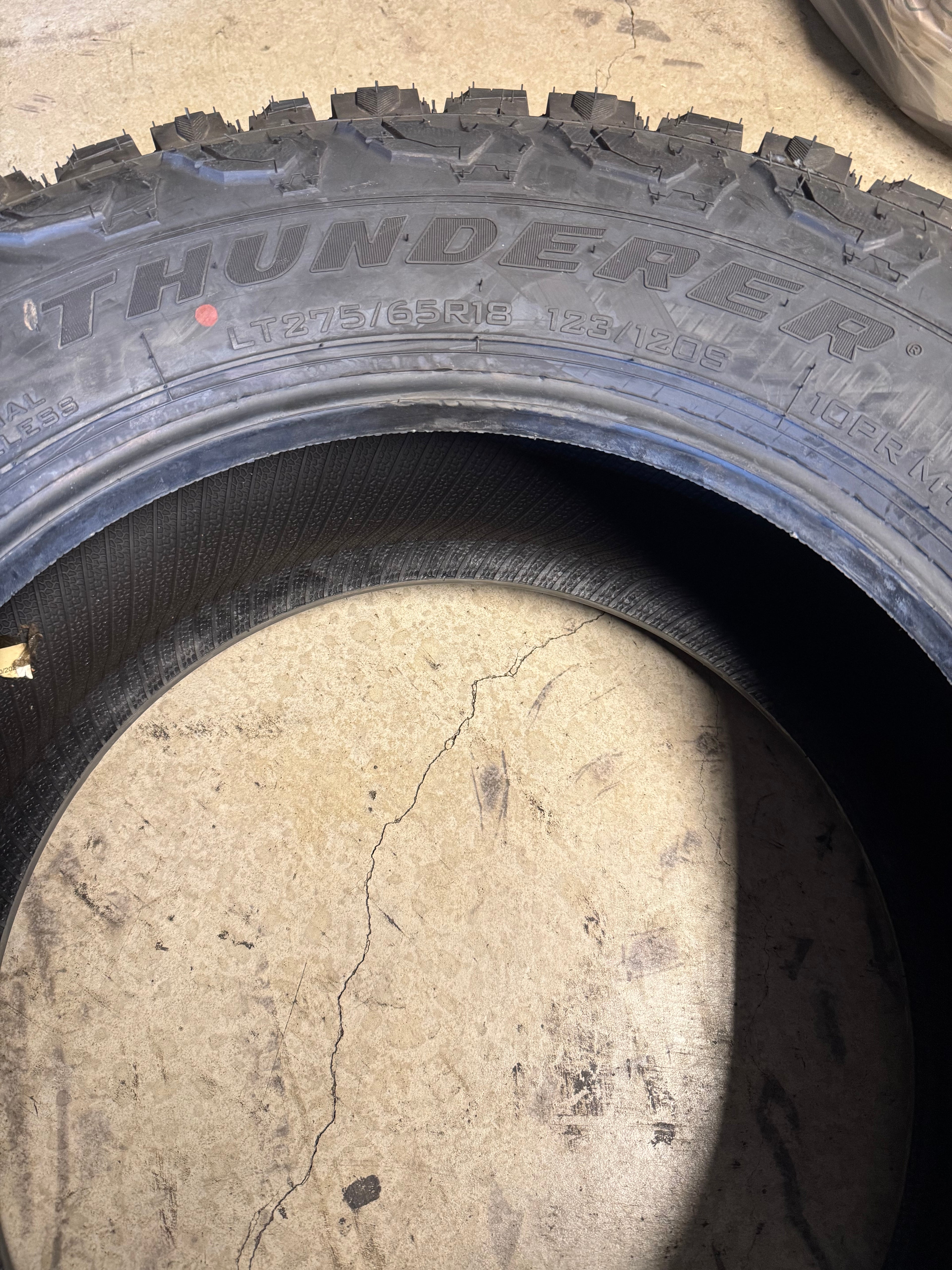 THUNDERER RANGER A/TR BSW LT 275 65 18 123/120S 10PLY ALL TERRAIN TIRE TH1076