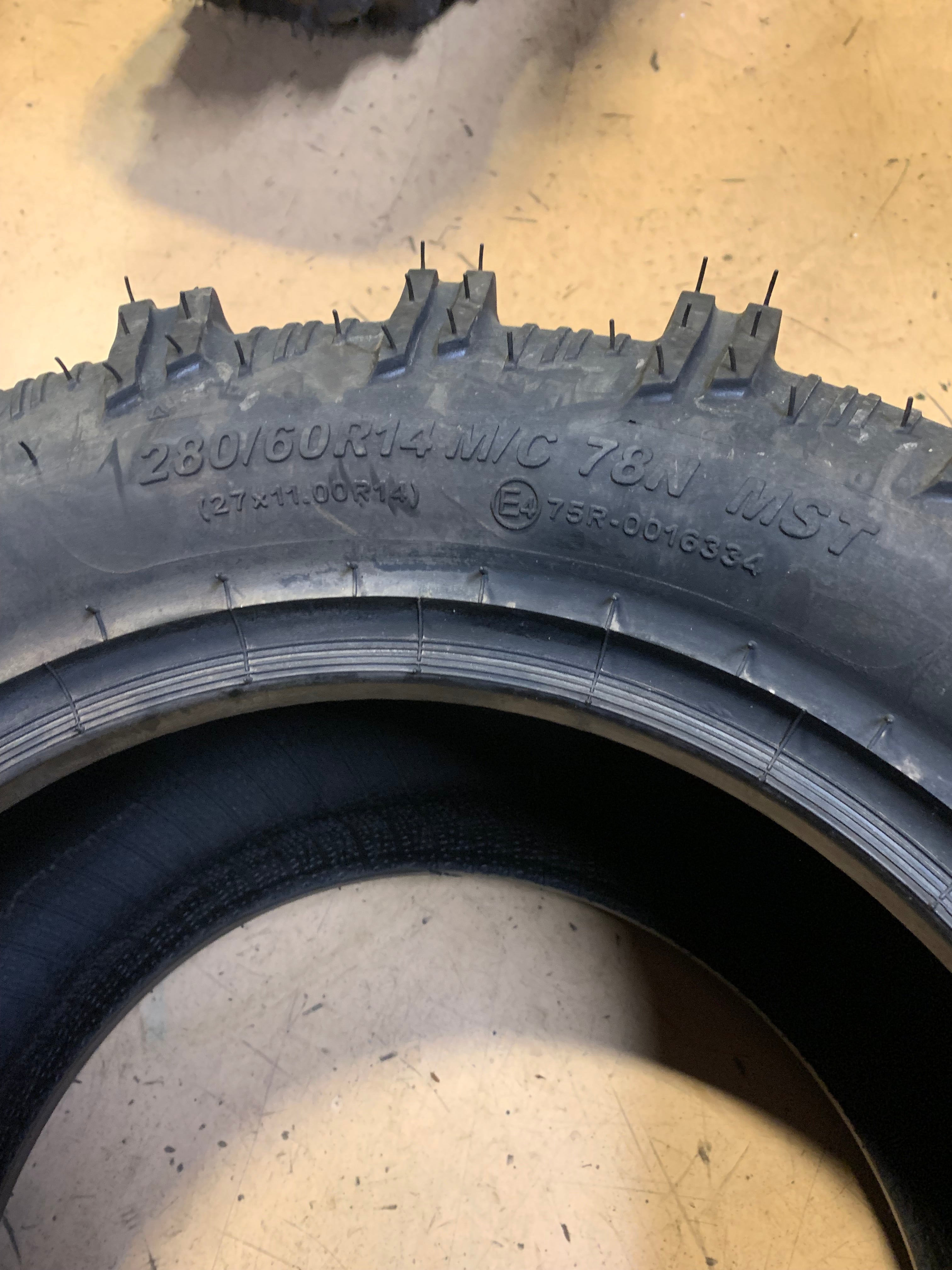 CARLSTAR VERSA TRAIL ATR BSW  27 11 14 78N 6PLY ATV/UTV TIRE 6P1275