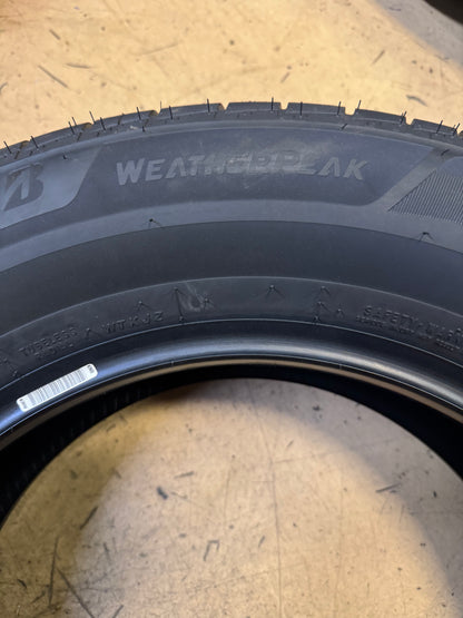 BRIDGESTONE WEATHERPEAK BSW P 265 60 18 110V ALL WEATHER TIRE 014253