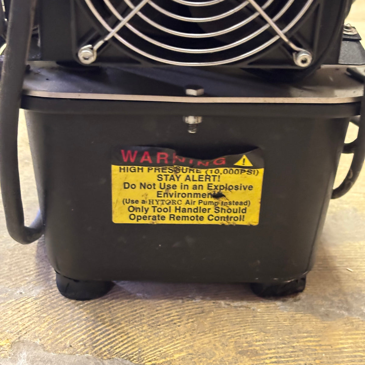 HYTORC HY-115-2 , 4-STAGE HYDRAULIC POWER PACK