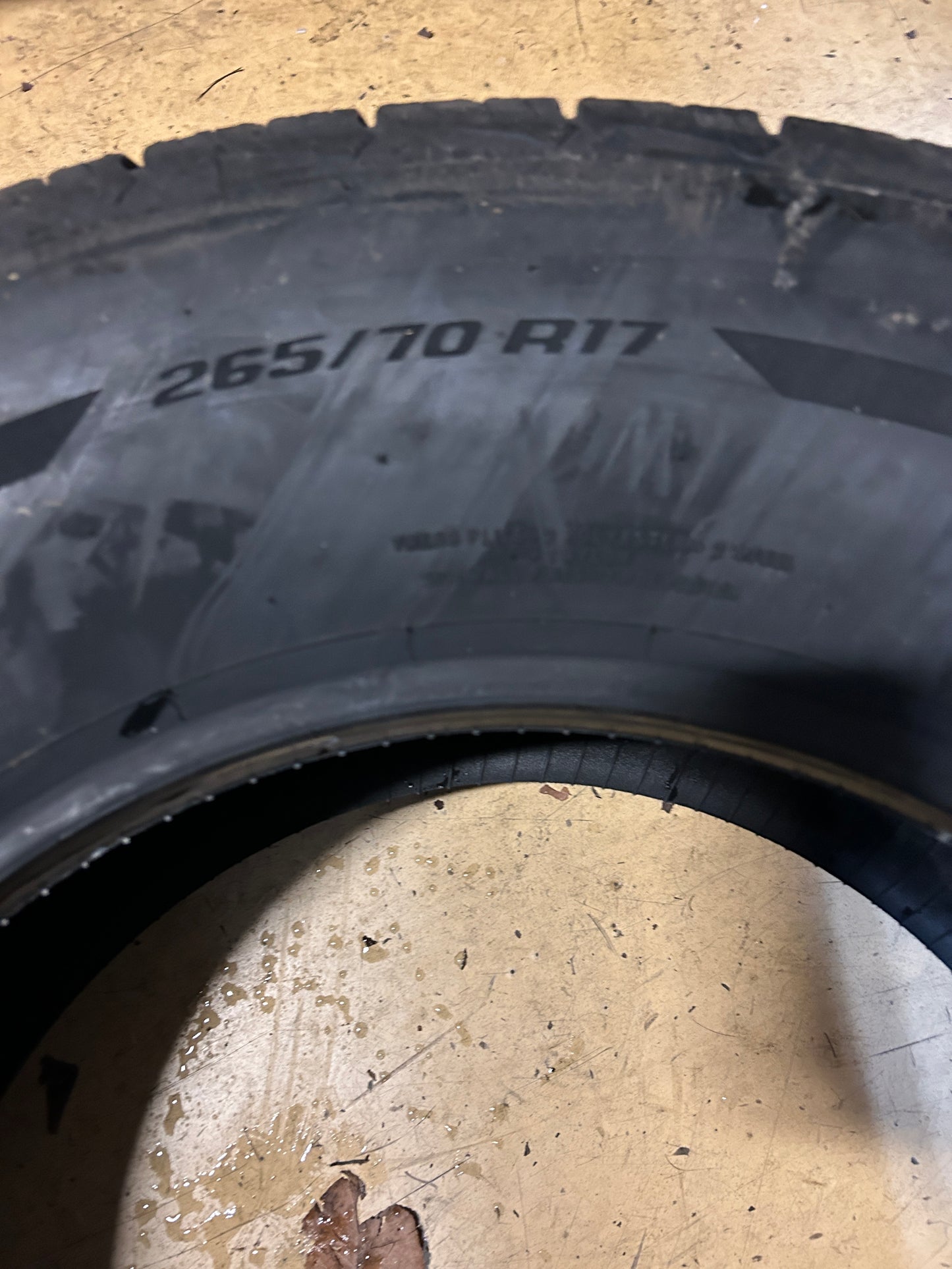 BFGOODRICH ADVANTAGE CONTROL HT BSW P 265 70 17 115T HIGHWAY TIRE 78845