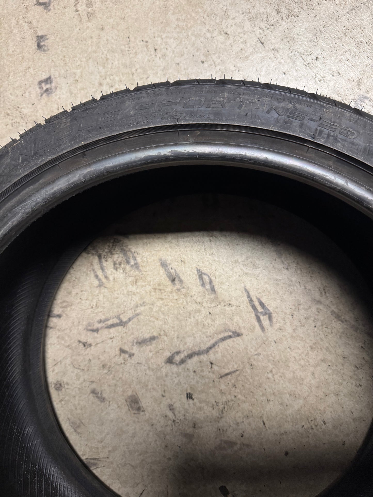 NOS NANKANG NOBLE SPORT NS-20 BSW P 245 35 20 95Y XL UHP ALL SEASON TIRE 24060005