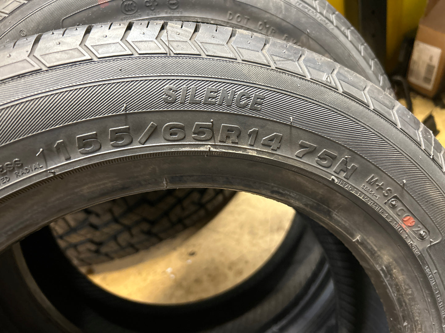 NOS 2 FEDERAL FORMOZA FD2 BSW P 155 65 14 75H ALL SEASON TIRE 295G4A