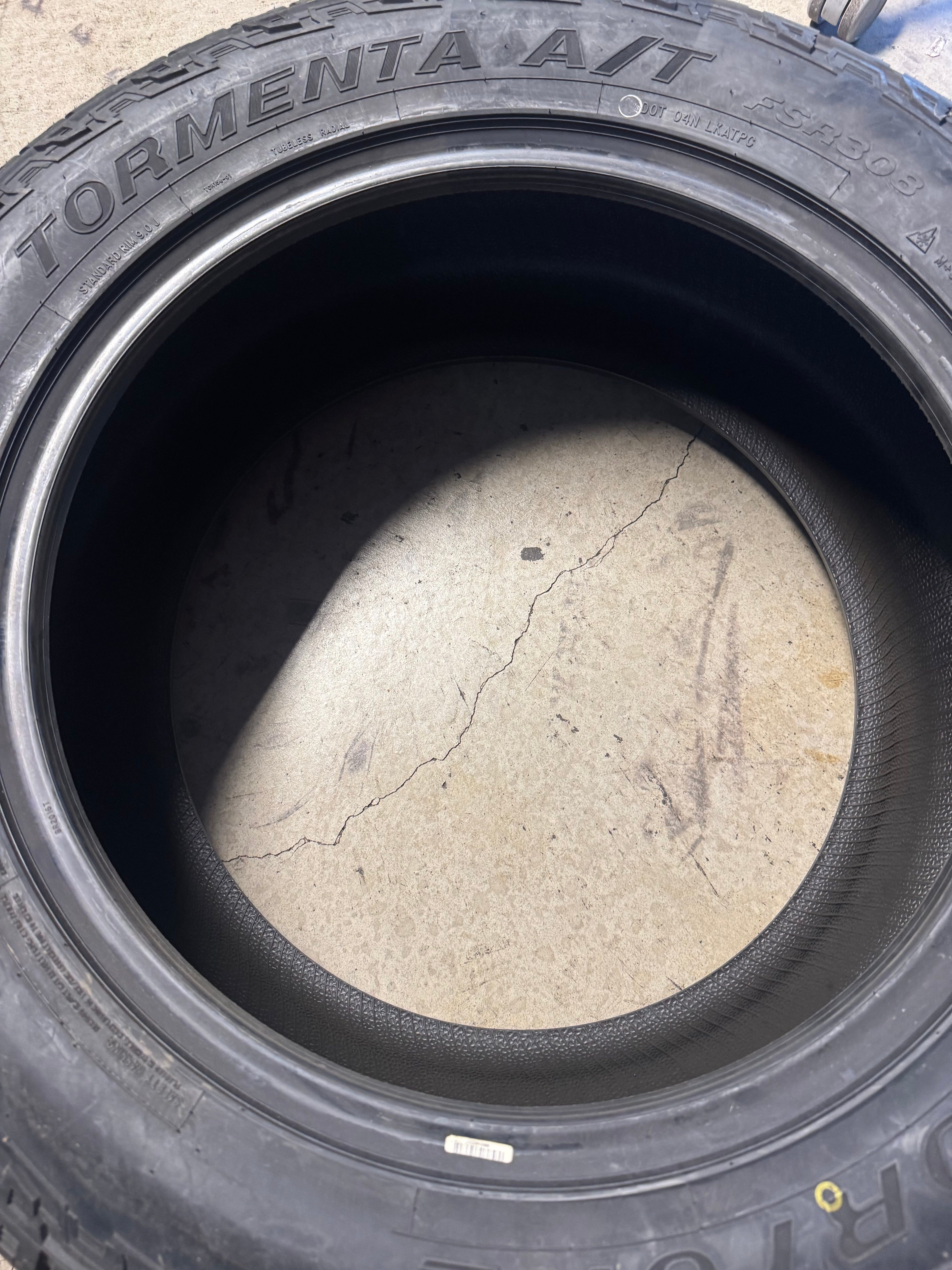 2 NOS FORTUNE TORMENTA A/T FSR308 BSW LT 285 55 20 122/119S 10PLY ALL TERRAIN TIRE 9285030505