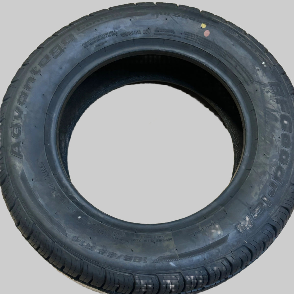 BFGOODRICH ADVANTAGE CONTROL P 185 65 14 86H SL ALL SEASON TIRE 06015