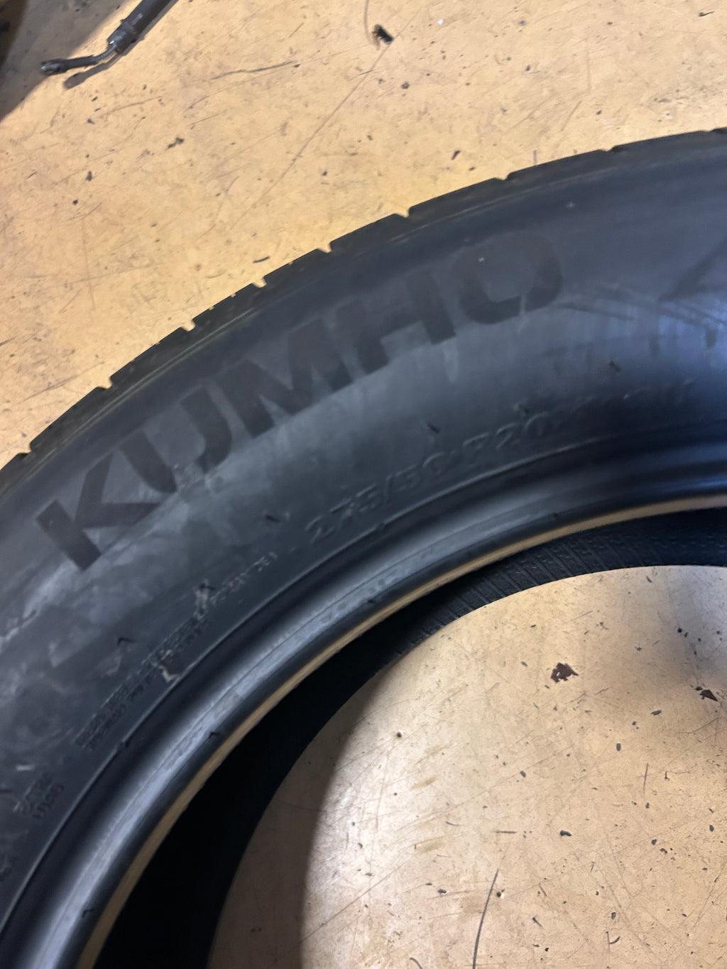 KUMHO CRUGEN HP71 ELECT BSW P 275 50 20 113V XL ALL SEASON TIRE 2342763