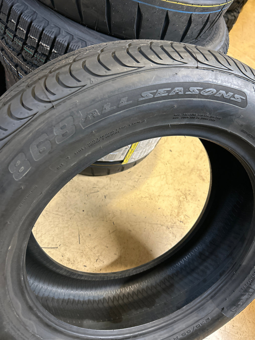 2 ACHILLES 868 ALL SEASON BSW P 235 55 18 104V XL PERFORMANCE TIRE MAX235518