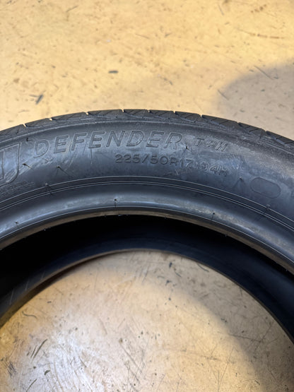 2 MICHELIN DEFENDER T+H BSW P 225 50 17 94H ALL SEASON TIRE 32073