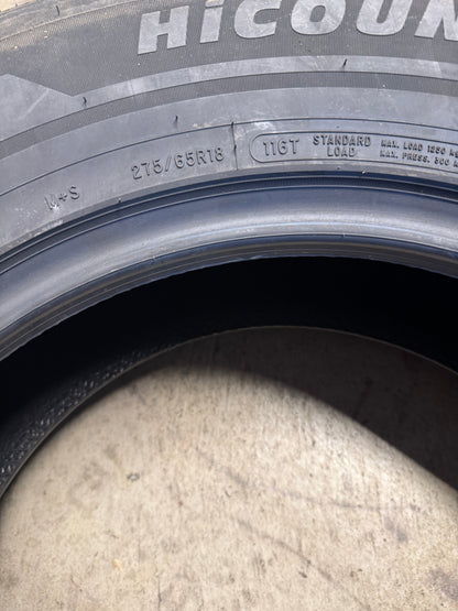 PRINX HICOUNTRY H/T HT2 BSW LT 275 65 18 116T HIGHWAY TERRAIN TIRE 3357250504
