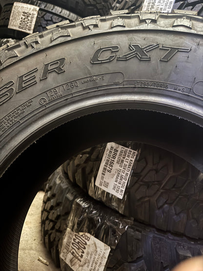 MASTERCRAFT COURSER CXT BSW LT 295 70 18 129/126Q 10PLY ALL TERRAIN TIRE 175030004