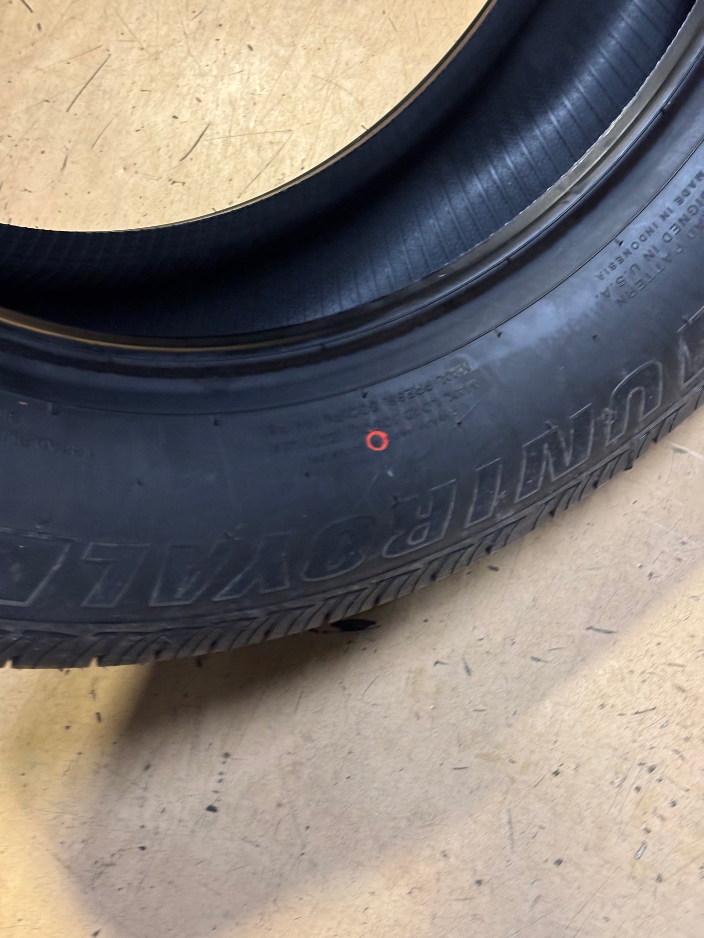 UNIROYAL TIGER PAW TOURING A/S DT BSW P 255 60 19 109H SL ALL SEASON TIRE 60322