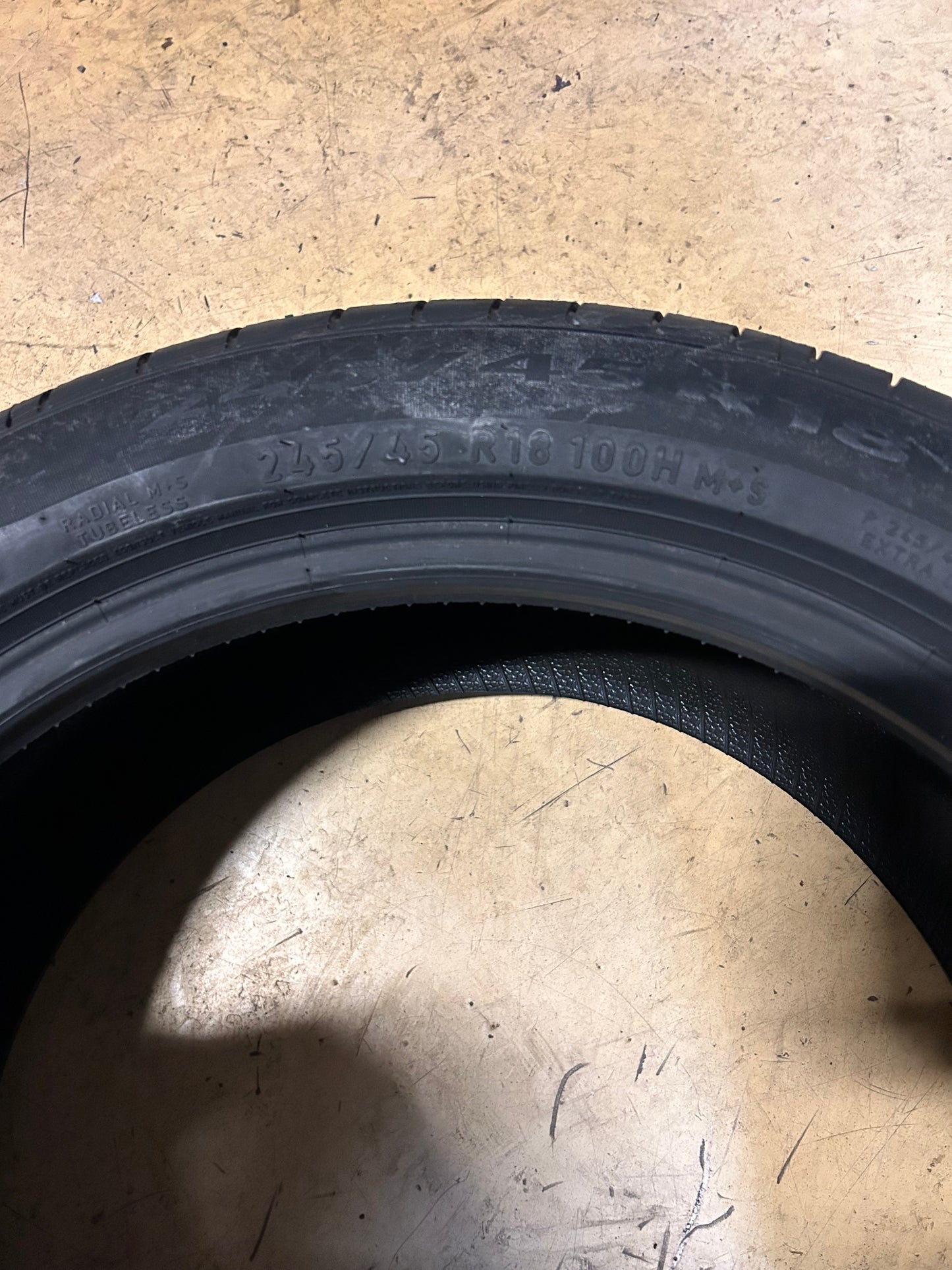 PIRELLI CINTURATO P7 ALL SEASON RUNFLAT MOE BSW P 245 45 18 100H XL ALL SEASON TIRE 2477900