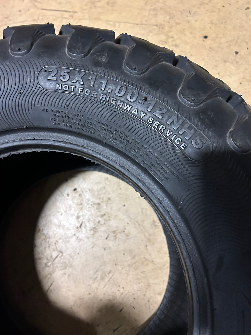 OTR 350 SUPER MAG BSW  25 11 12 6PLY ATV/UTV TIRE T1540625110012H