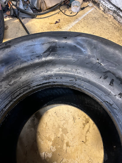 100 1/2" MICKEY THOMPSON ET STREET R BSW LT 32 17.5 15 DRAG TIRE 250968