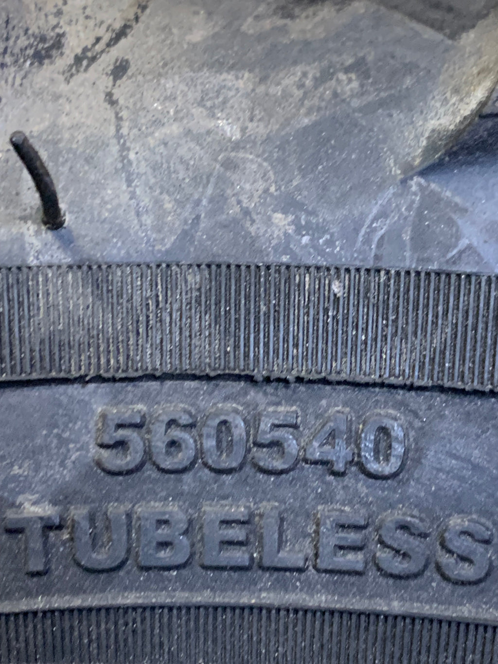 CARLISLE BLACK ROCK BSW  25 10 12 6PLY ATV/UTV TIRE 560540