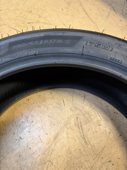 BRIDGESTONE BATTLAX HYPERSPORT S23 BSW 190 55 17 75W REAR MOTORCYCLE TIRE 15928