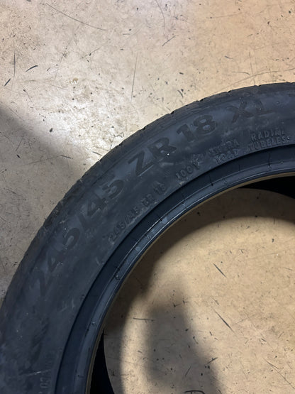 CONTINENTAL SPORTCONTACT 7 (MO) BSW P 245 45 18 100Y XL UHP TIRE 03118190000