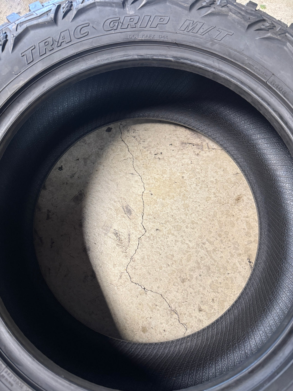 NOS THUNDERER TRAC GRIP M/T BSW LT 33 12.5 20 119Q 12PLY MUD TERRAIN TIRE TH2502