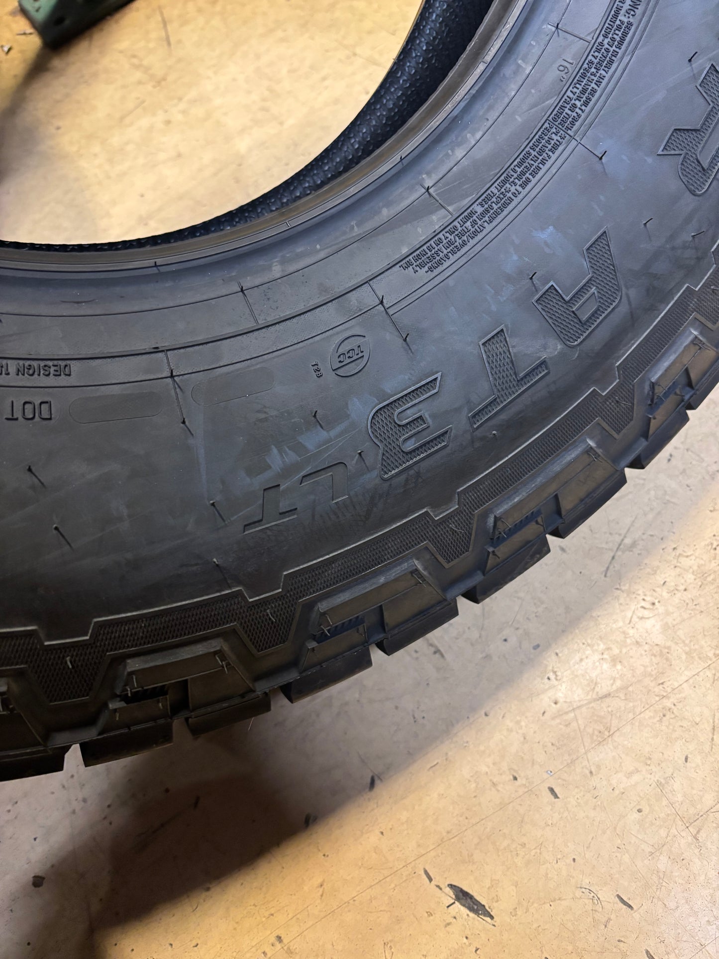 COOPER DISCOVERER AT3 LT BSW LT 235 85 16 120/116R LRE 10 PLY ALL TERRAIN TIRE 90000032592