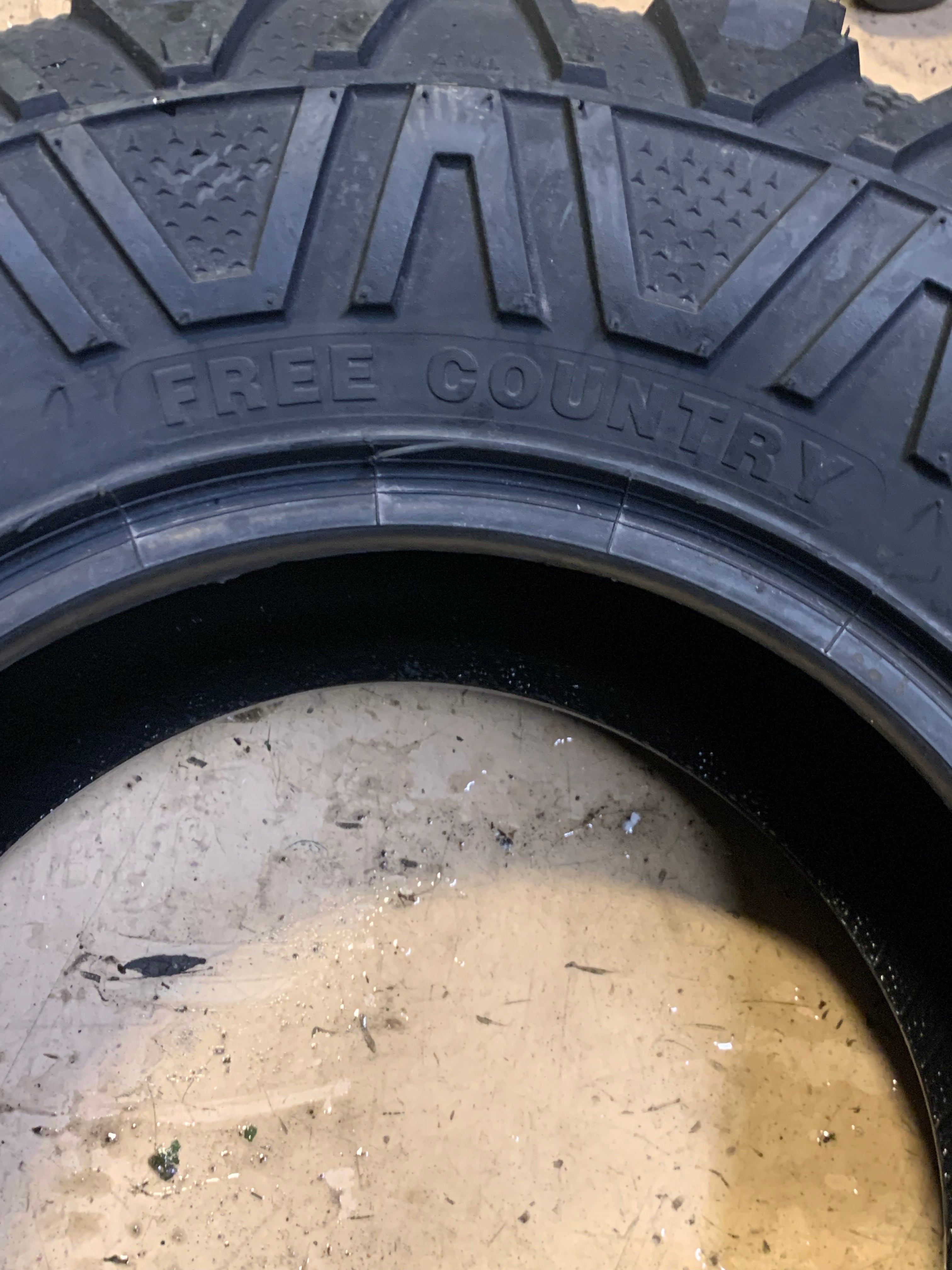 NOS ZION FREE COUNTRY BSW AT 25 10 12 67J 8 PLY ATV/UTV TIRE 25X1012