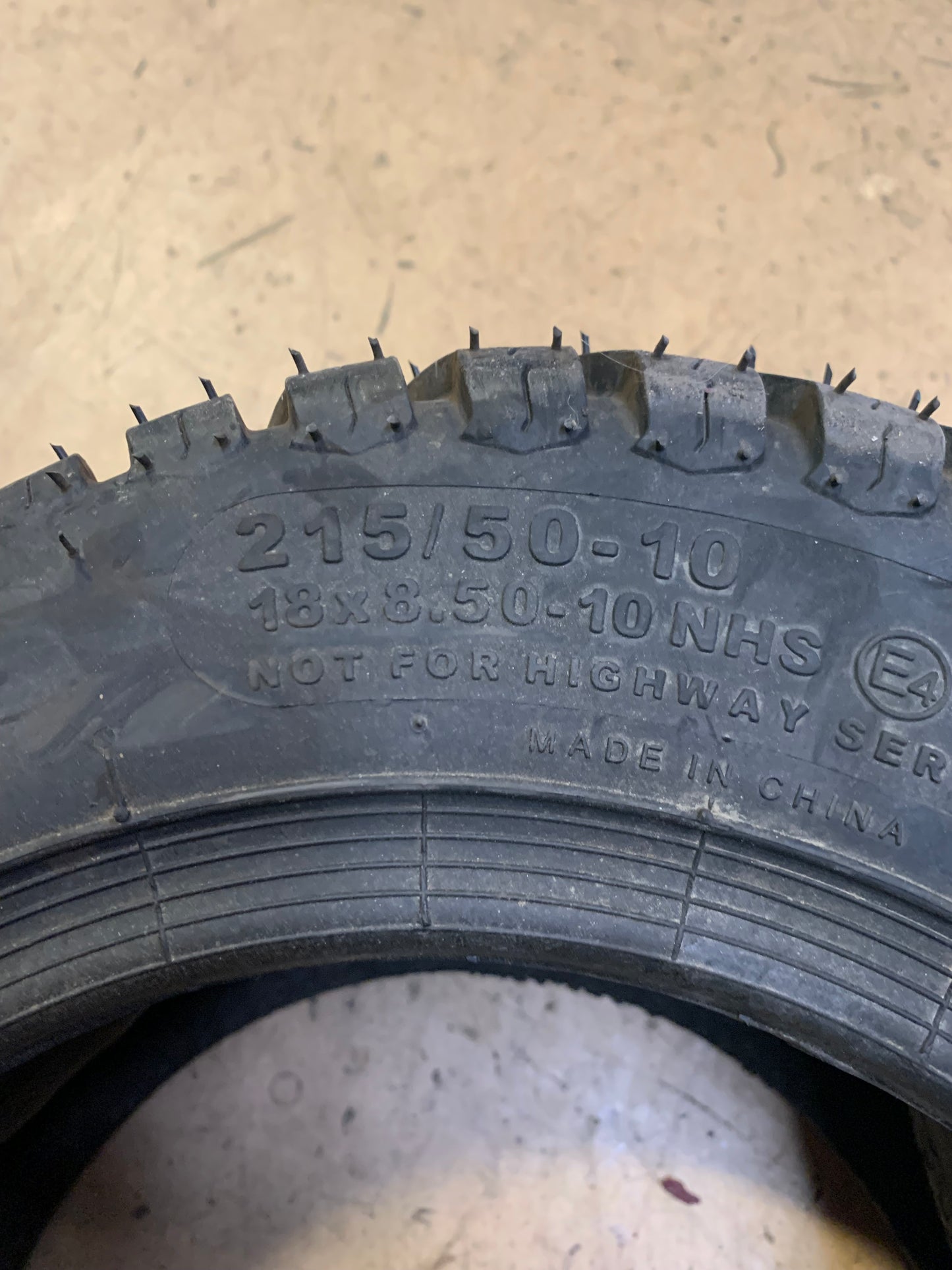 CARLSTAR MULTI TRAC C/S 74A4 BSW AT 18 8.5 10 4PLY ATV/UTV TIRE 5743U11