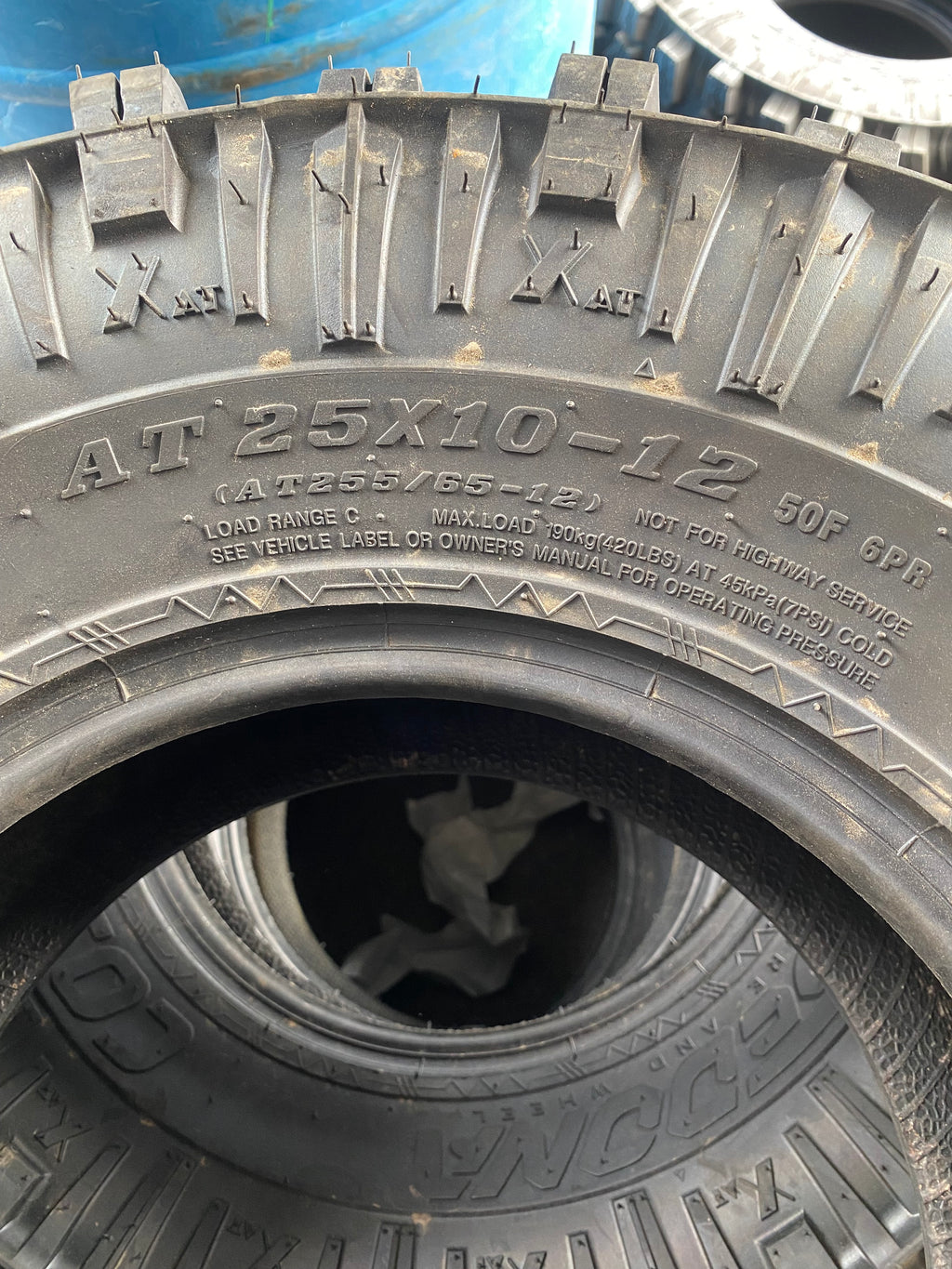 SEDONA COYOTE WL6A BSW AT 25 10 12 50F 6PLY ATV/UTV TIRE 5704201
