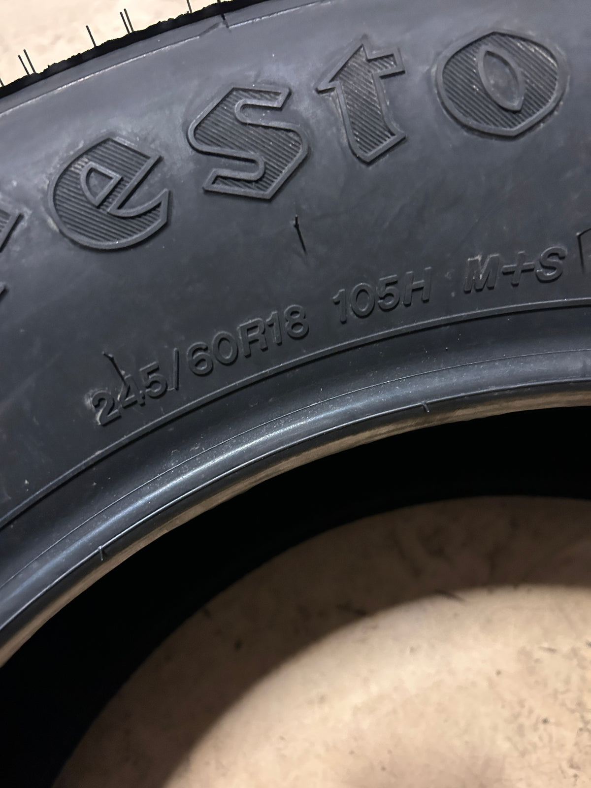 FIRESTONE DESTINATION LE3 BSW P 245 60 18 105H ALL SEASON TIRE 005384