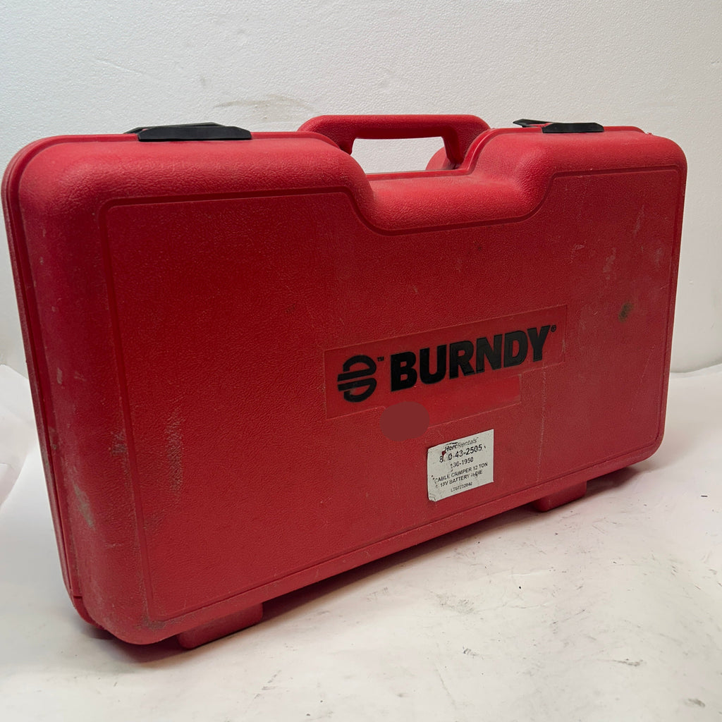 BURNDY PATRIOT 12-TON HYDRAULIC CRIMPER, 3.0AH 18V LI-ION  PAT750LI