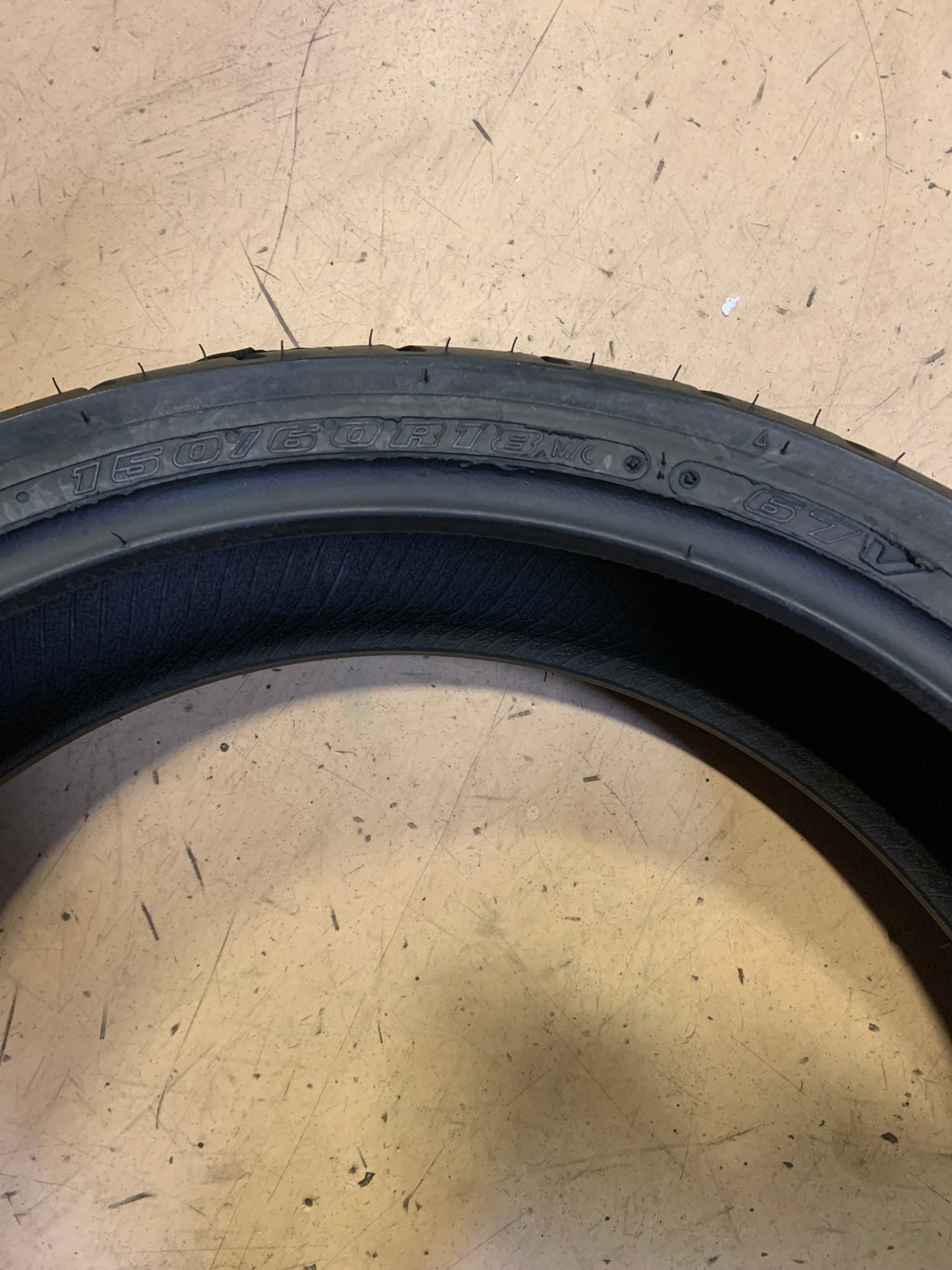 SHINKO 006 PODIUM BSW  150 60 18 67V REAR MOTORCYCLE TIRE 874037