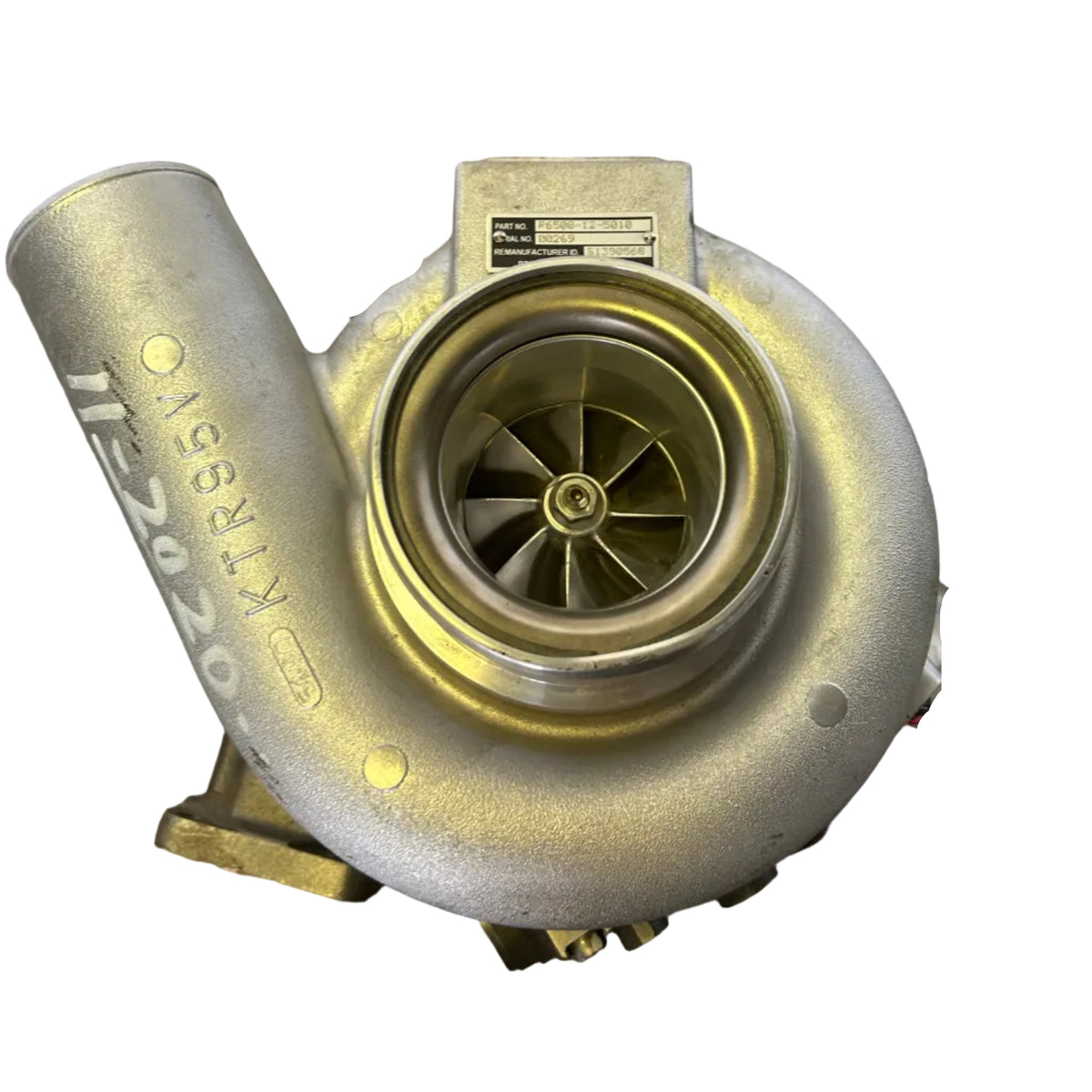 KOMATSU TURBOCHARGER PC490LC-10 EXCAVATOR R6508-12-5010 REMANUFACTURED