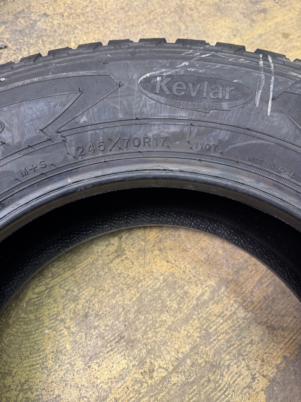 GOODYEAR WRANGLER ALL-TERRAIN ADVENTURE BSW P 245 70 17 110T  TIRE 758060572